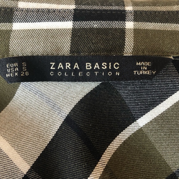 Plaid shirt with strass decorations for Fall and Spring. - Picture 3 of 3